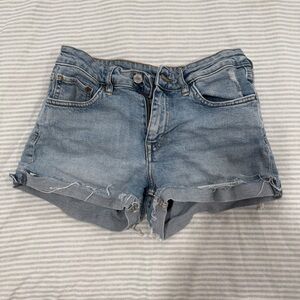 H&M Light Blue Denim Shorts